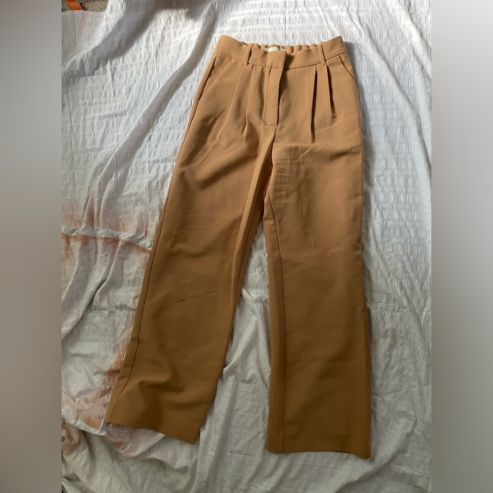 Abercrombie and Fitch khaki Sloane trouser pants - size 6